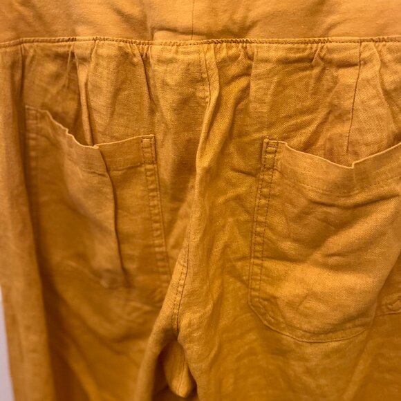 😍 3x $18 Clearance NWOT Old Navy Women's maternity Pants In Linen Blend. Size M - Picture 6 of 9